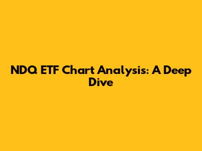 NDQ ETF Chart Analysis: A Deep Dive